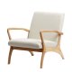 Modern Reading Chair Lounge Chairs for Living Room Bedroom Armchair Easy Assembly Sofa Chairs Relaxing Chair Home Furniture